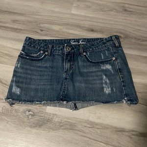 Guess denim mini skirt